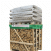 48 packs of heat logs combined with 1.25 meters of birch wood, designed for sustainable and efficient heating needs.