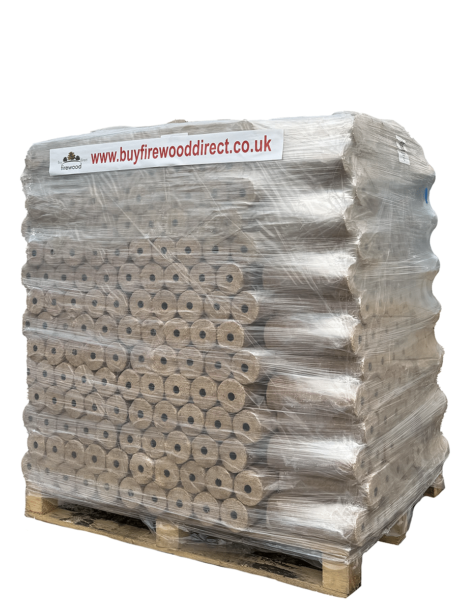 96 Packs of Hardwood Heat Logs