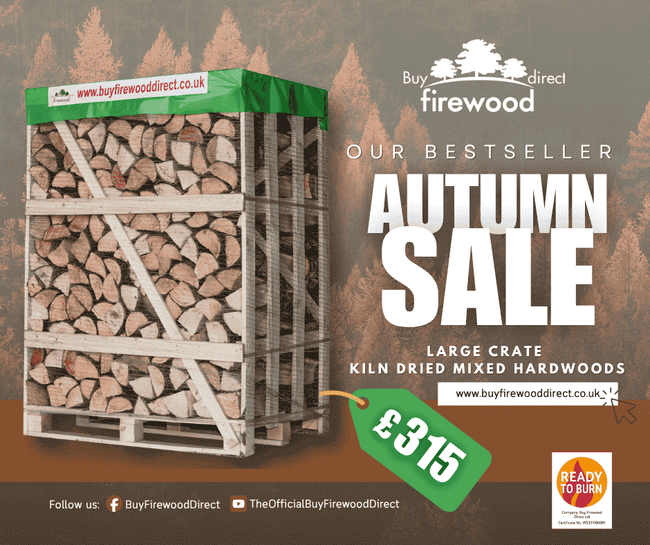 Buy Firewood Direct Autumn Sale Banner
