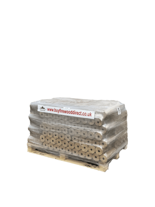 Heat Logs Hardwood Briquettes, 48 packs weighing 960kg, ideal for eco-friendly and high-performance heating needs.