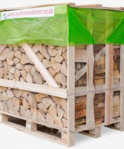 Kiln Dried Birch Logs Flexi Crate