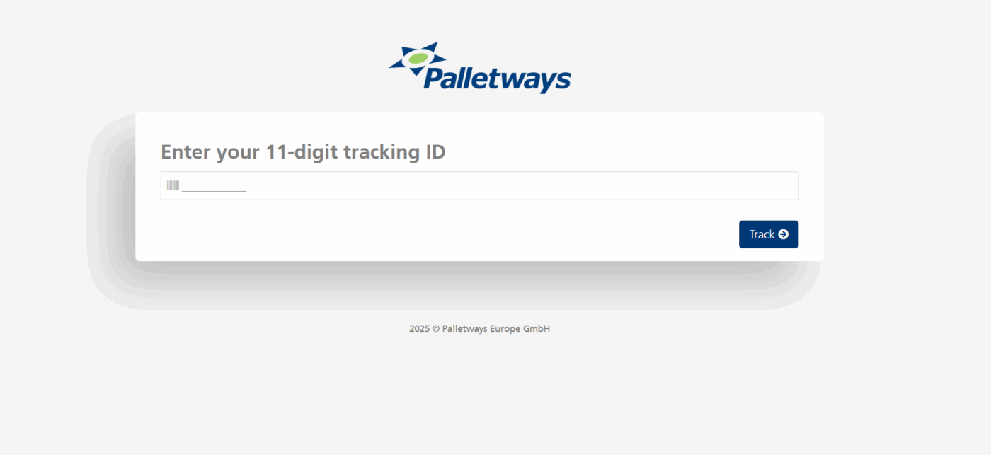 Link to Palletways Track and Trace