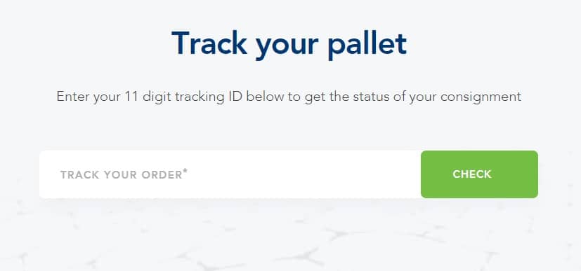Track your pallet