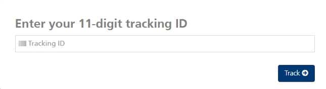 tracking id palletways